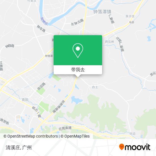 清溪庄地图