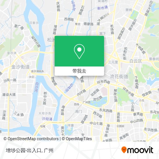增埗公园-出入口地图
