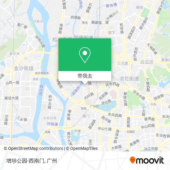 增埗公园-西南门地图