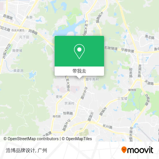 浩博品牌设计地图