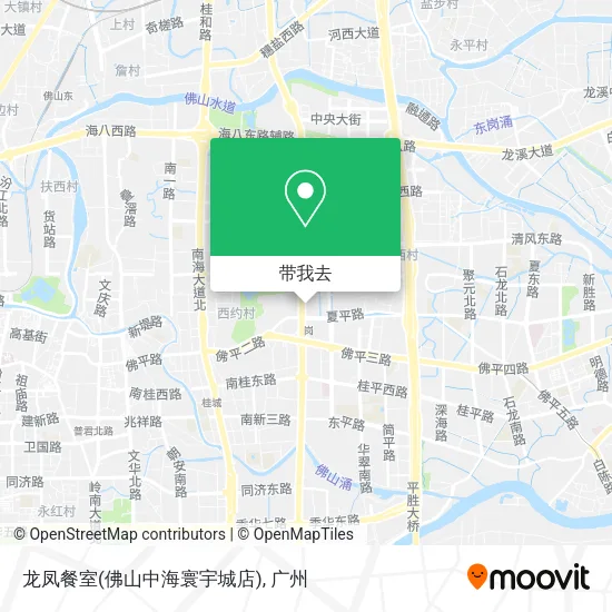 龙凤餐室(佛山中海寰宇城店)地图