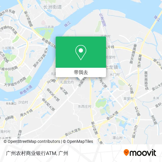 广州农村商业银行ATM地图