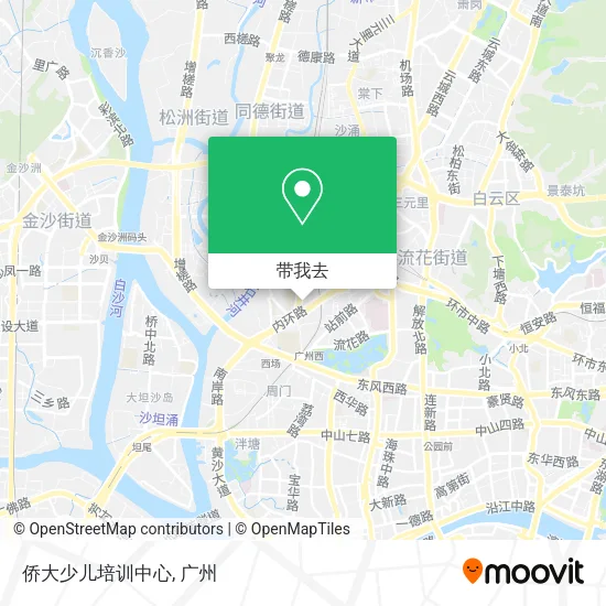 侨大少儿培训中心地图