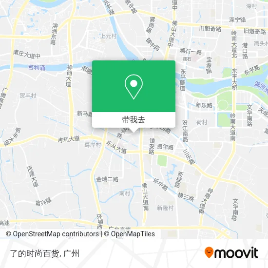 了的时尚百货地图