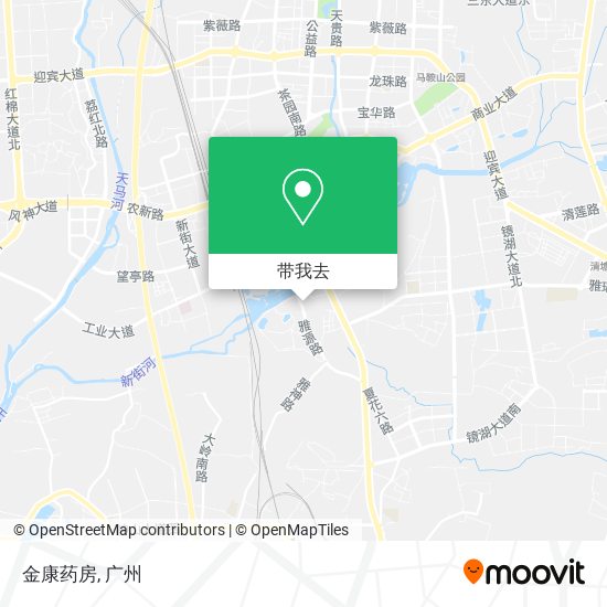 金康药房地图