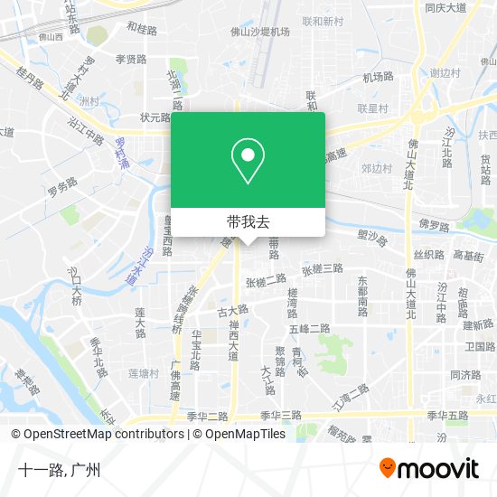 十一路地图