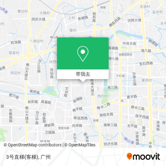 3号直梯(客梯)地图