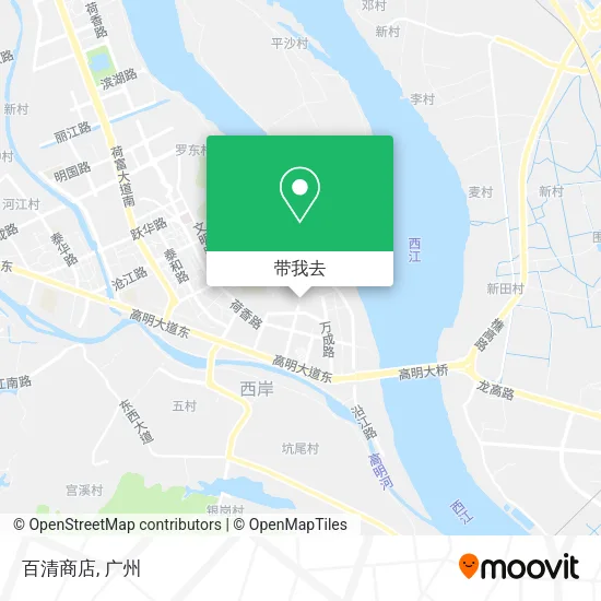 百清商店地图