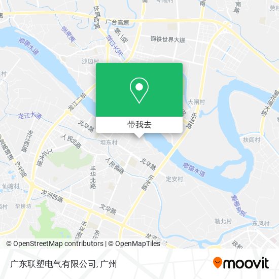 广东联塑电气有限公司地图