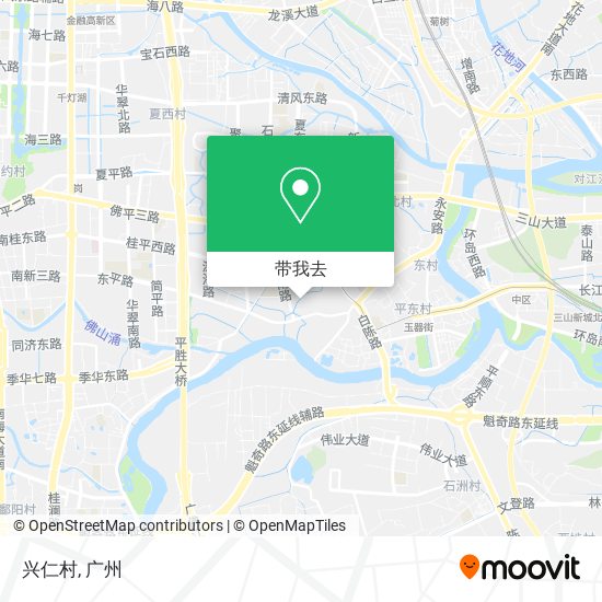 兴仁村地图