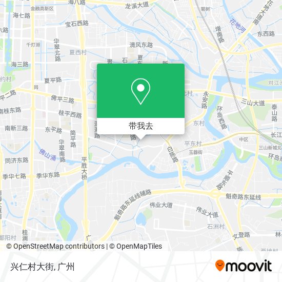 兴仁村大街地图