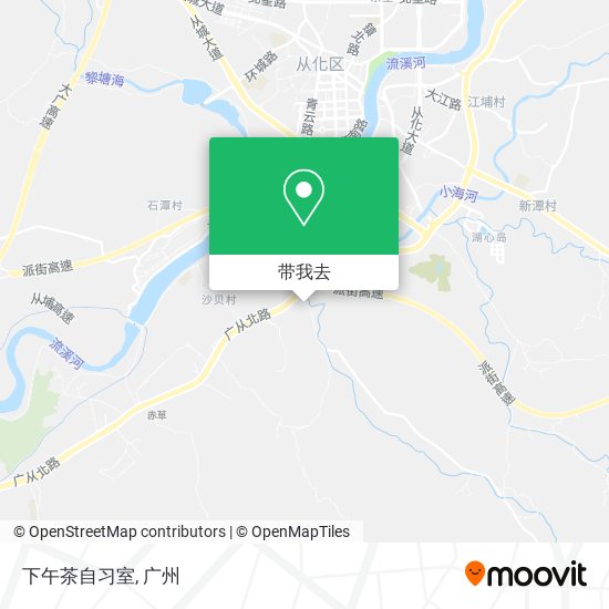 下午茶自习室地图