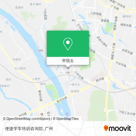 便捷学车培训咨询部地图