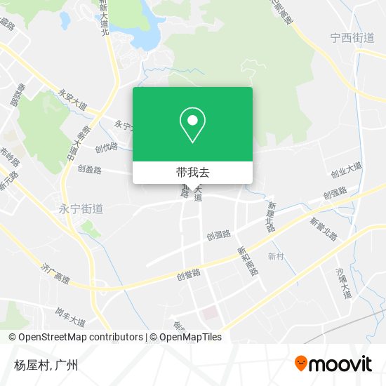 杨屋村地图