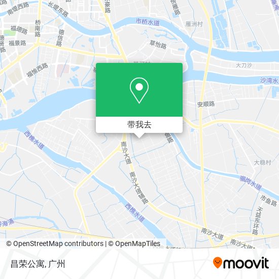 昌荣公寓地图