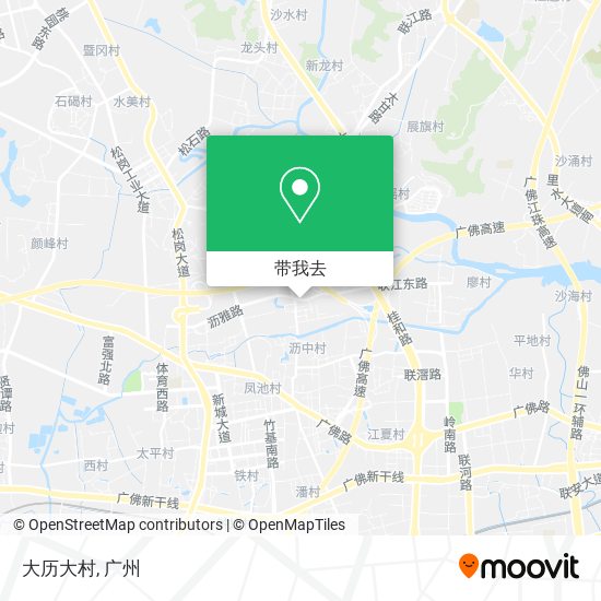 大历大村地图