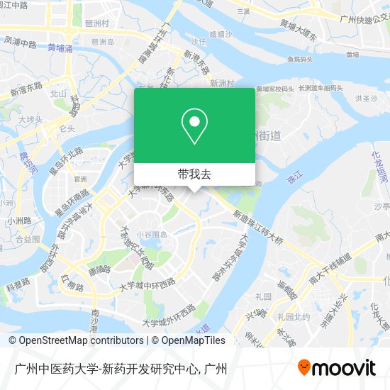 广州中医药大学-新药开发研究中心地图