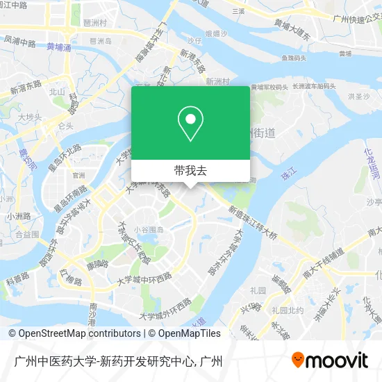 广州中医药大学-新药开发研究中心地图