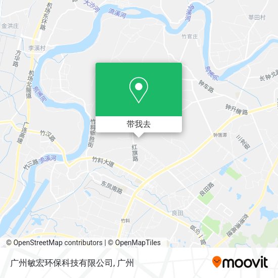 广州敏宏环保科技有限公司地图