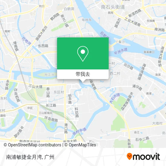 南浦敏捷金月湾地图