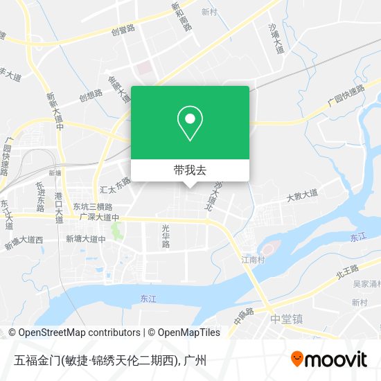 五福金门(敏捷·锦绣天伦二期西)地图