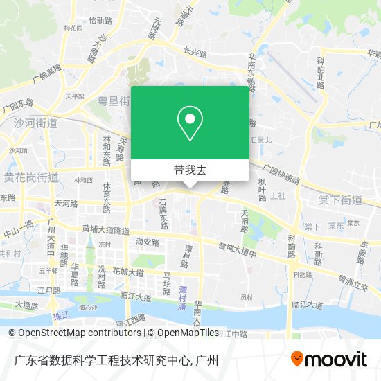 广东省数据科学工程技术研究中心地图
