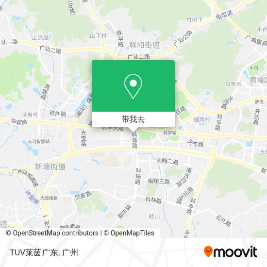 TUV莱茵广东地图