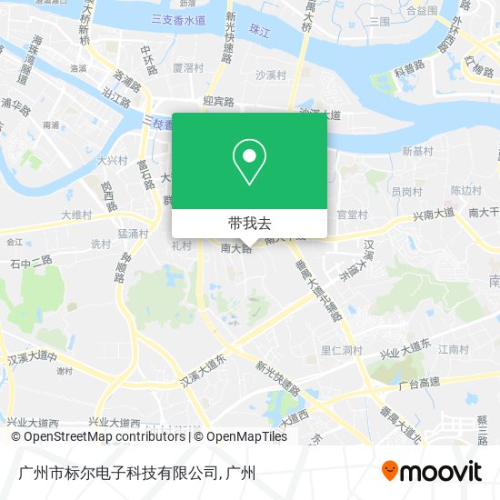 广州市标尔电子科技有限公司地图