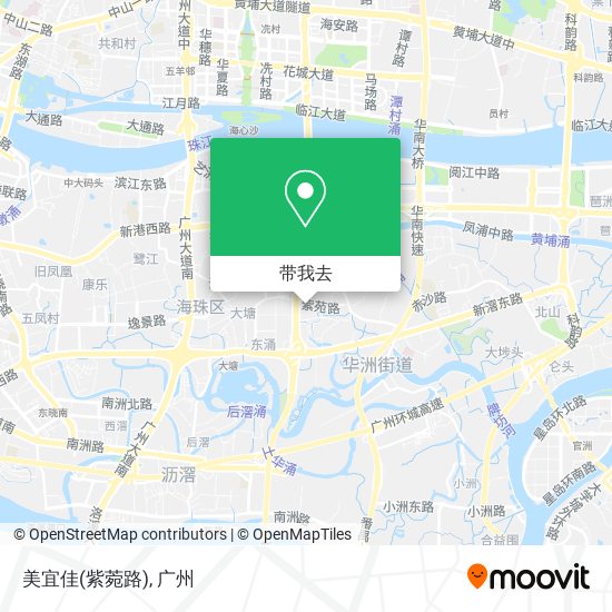 美宜佳(紫菀路)地图