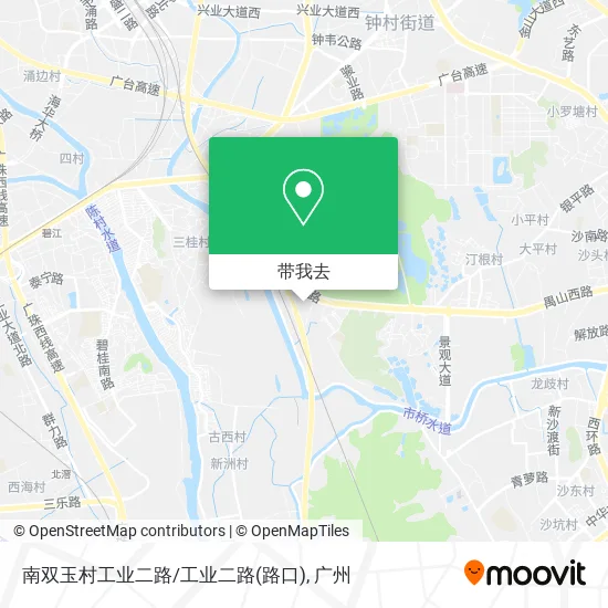 南双玉村工业二路/工业二路(路口)地图