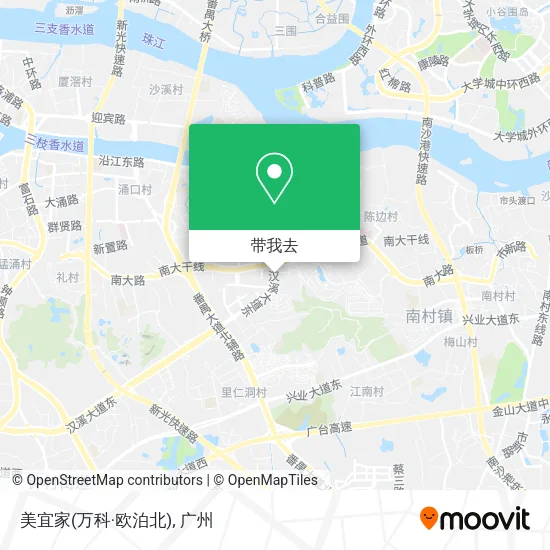 美宜家(万科·欧泊北)地图