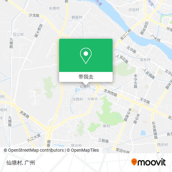 仙塘村地图