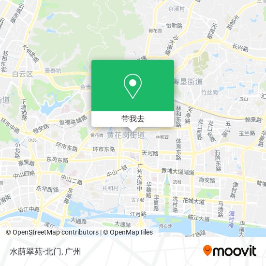 水荫翠苑-北门地图