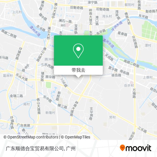 广东顺德合宝贸易有限公司地图