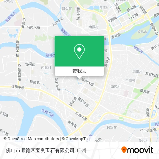 佛山市顺德区宝良玉石有限公司地图