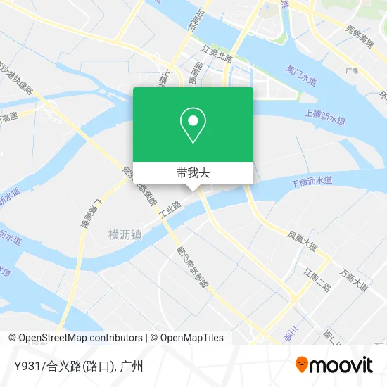 Y931/合兴路(路口)地图