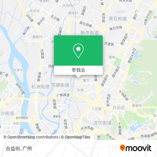合益街地图