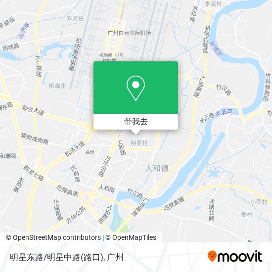 明星东路/明星中路(路口)地图