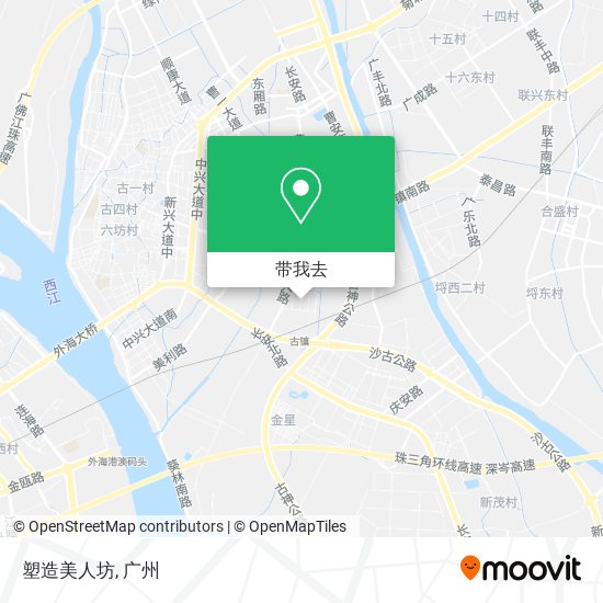 塑造美人坊地图