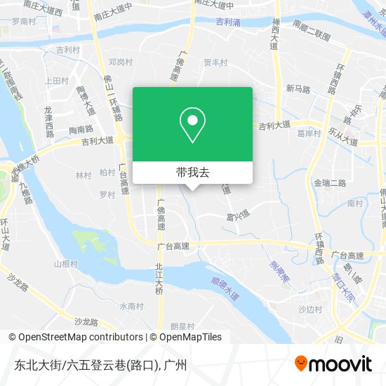 东北大街/六五登云巷(路口)地图