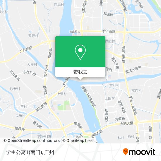 学生公寓1(南门)地图
