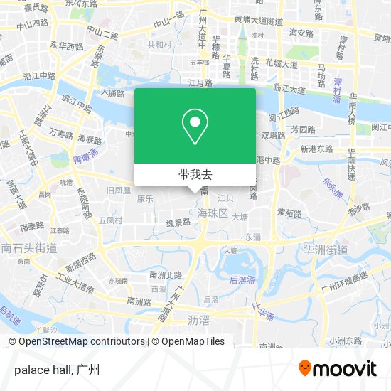 palace hall地图