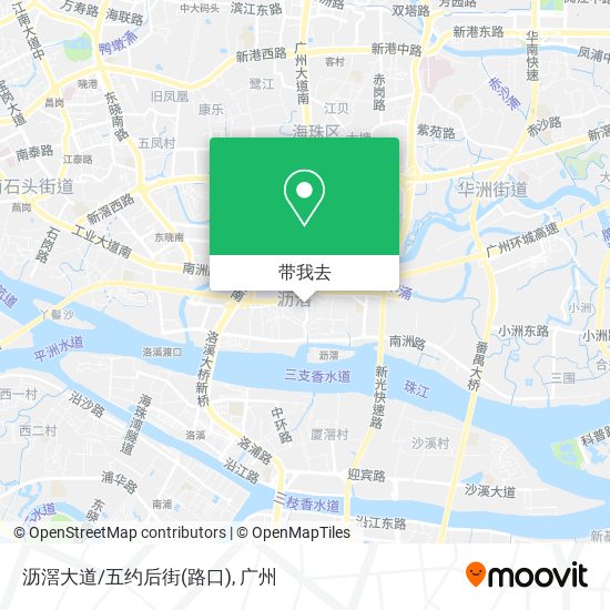 沥滘大道/五约后街(路口)地图