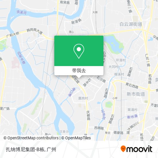 扎纳博尼集团-B栋地图