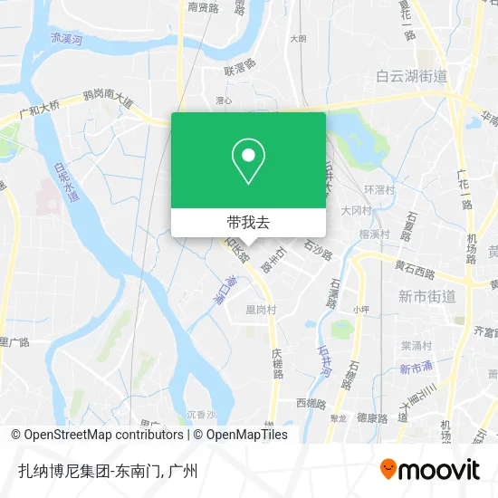 扎纳博尼集团-东南门地图