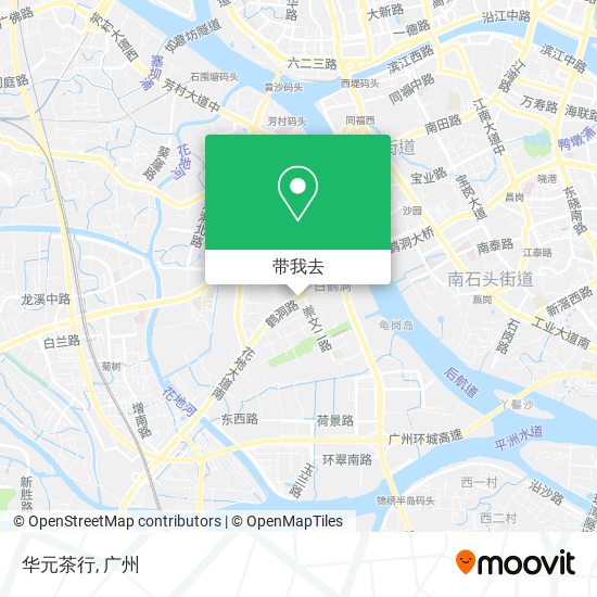 华元茶行地图