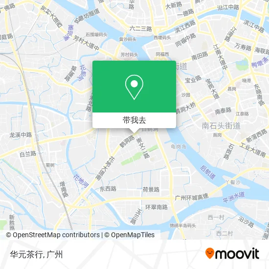 华元茶行地图