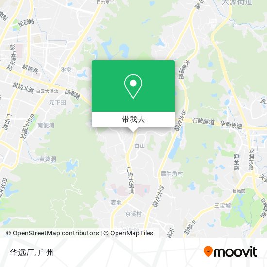 华远厂地图