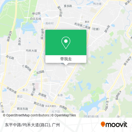 东平中路/均禾大道(路口)地图