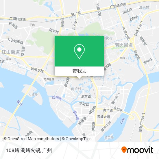 108烤·涮烤火锅地图